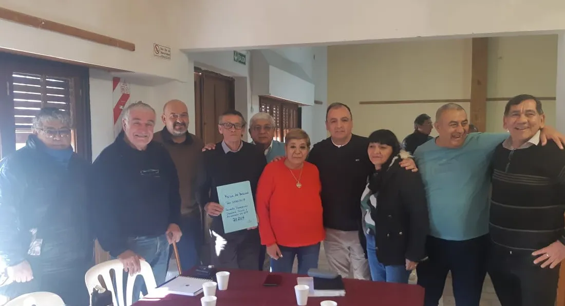 DANIEL JARA CON LOS RETIRADOS POLICIALES