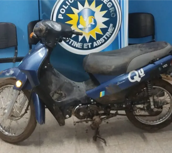 MOTO RECUPERADA