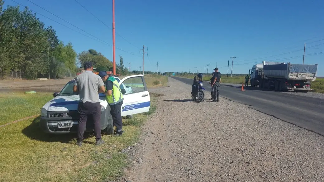 RUTA 65, RUTAS DEL PETROLEO, CONTROL DE TRANSITO