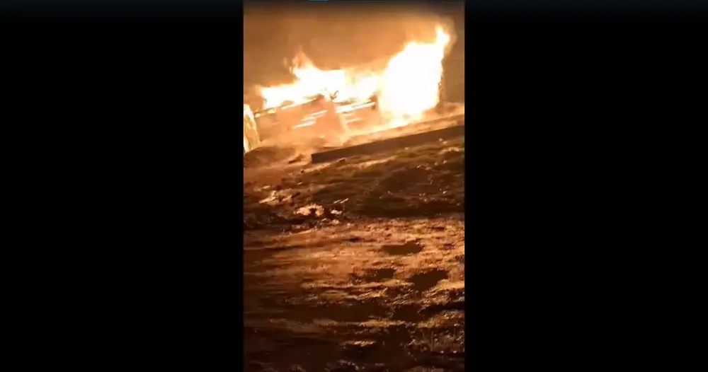 INCENDIO, LA UNION