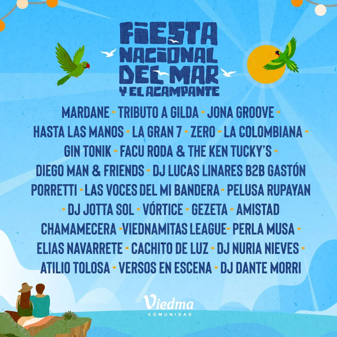 FIESTA DEL MAR Y EL ACAMPANTE