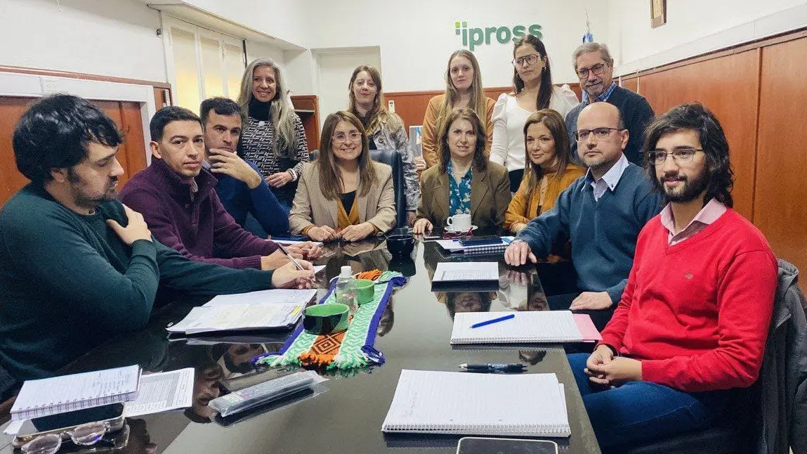 AUTORIDADES DEL IPROSS Y DEL MINISTERIO DE SALUD