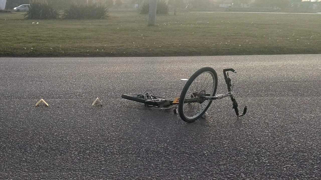 CICLISTA ATROPELLADO EN LA ROTONDA CASTRO