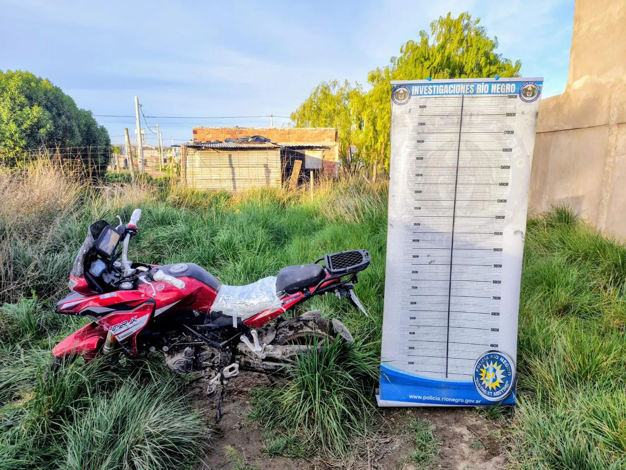 VIEDMA, MOTO RECUPERADA