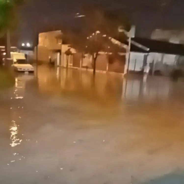 VIEDMA TORMENTA ANEGAMIENTO CALLE