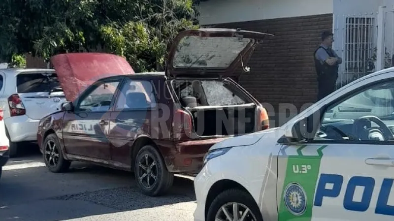general roca auto secuestrado