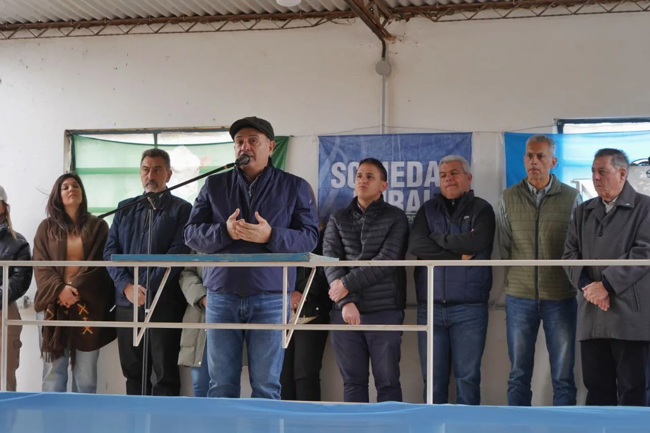 PEDRO PESATTI EN LA EXPOSICION RURAL DE RIO COLORADO