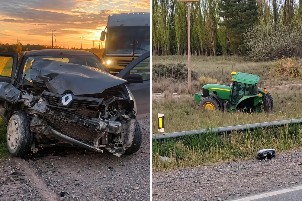 ACCIDENTE TRACTOR SANDERO