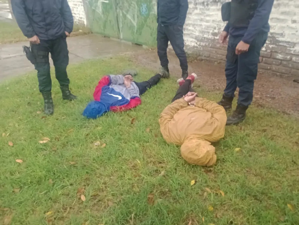 VIEDMA, ROBO, DETENIDOS