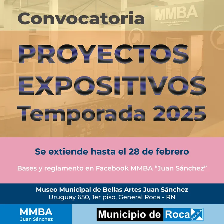 CONVOCATORIA PROYECTOS EXPOSITIVOS