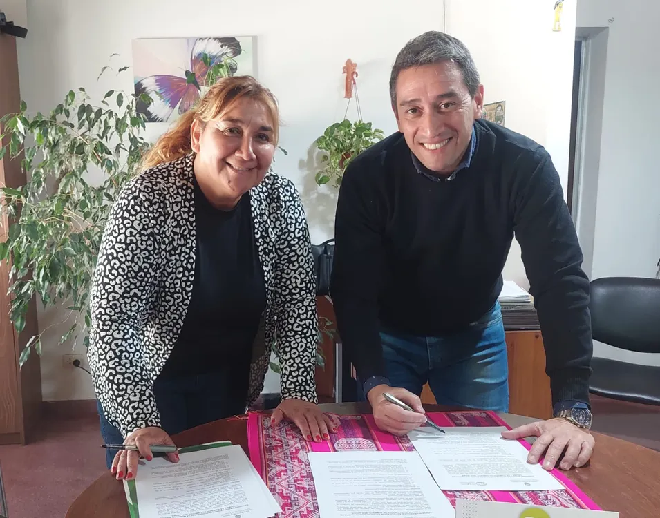 Gladys Almuna y Marcos Castro