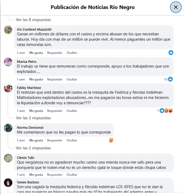CASINO, COMENTARIOS