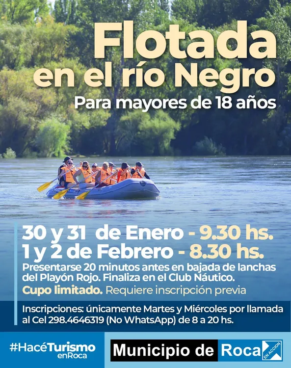 FLOTADAS RÍO NEGRO