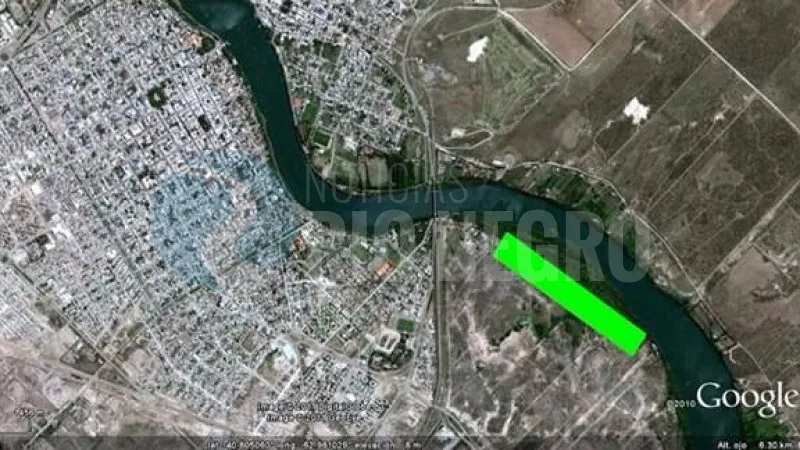 pista canotaje viedma ubicación