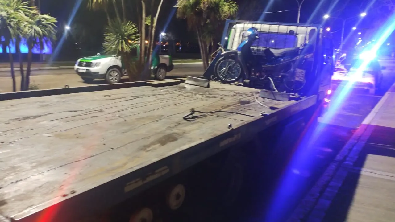 secuestro moto
