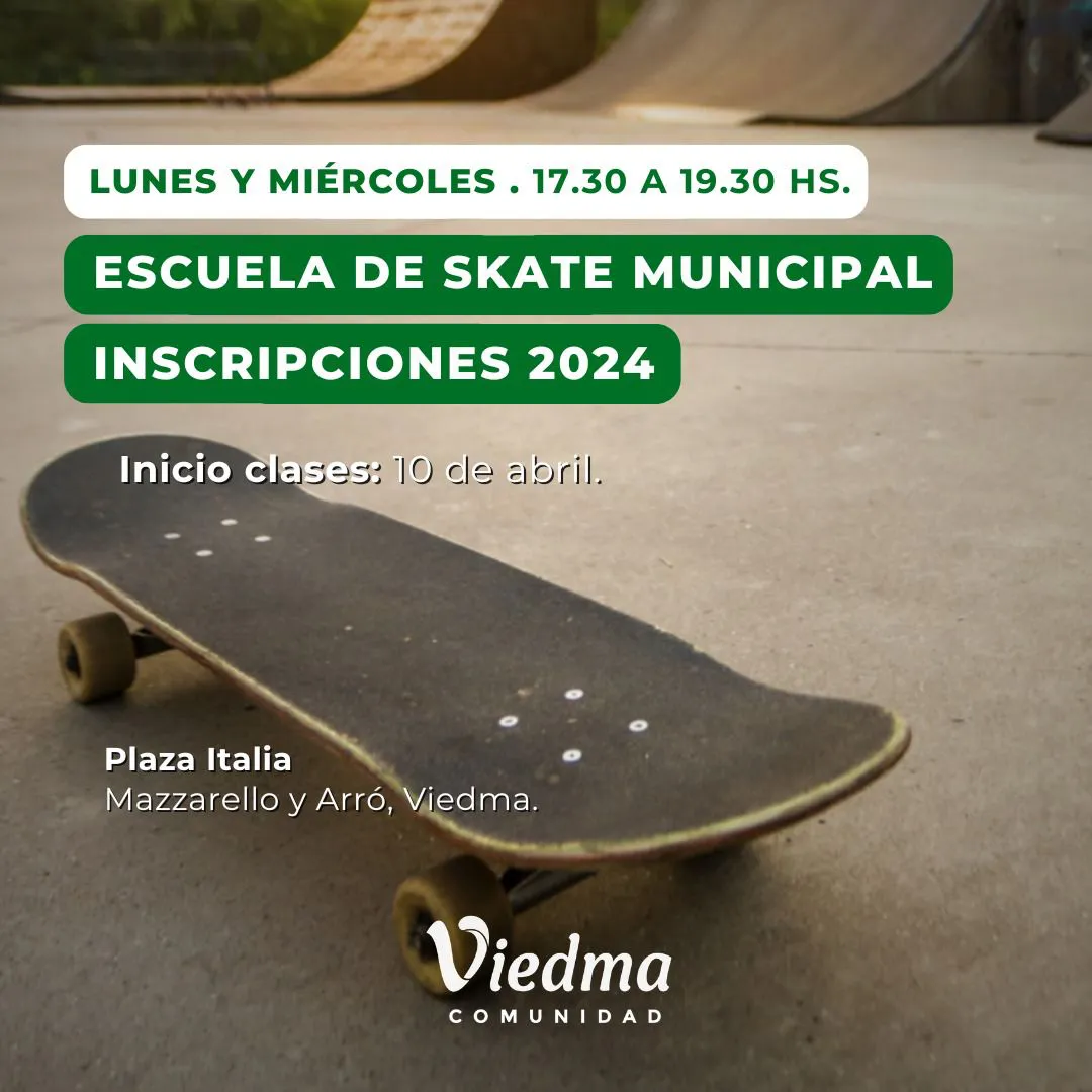 ESCUELA DE SKATE MUNICIPAL