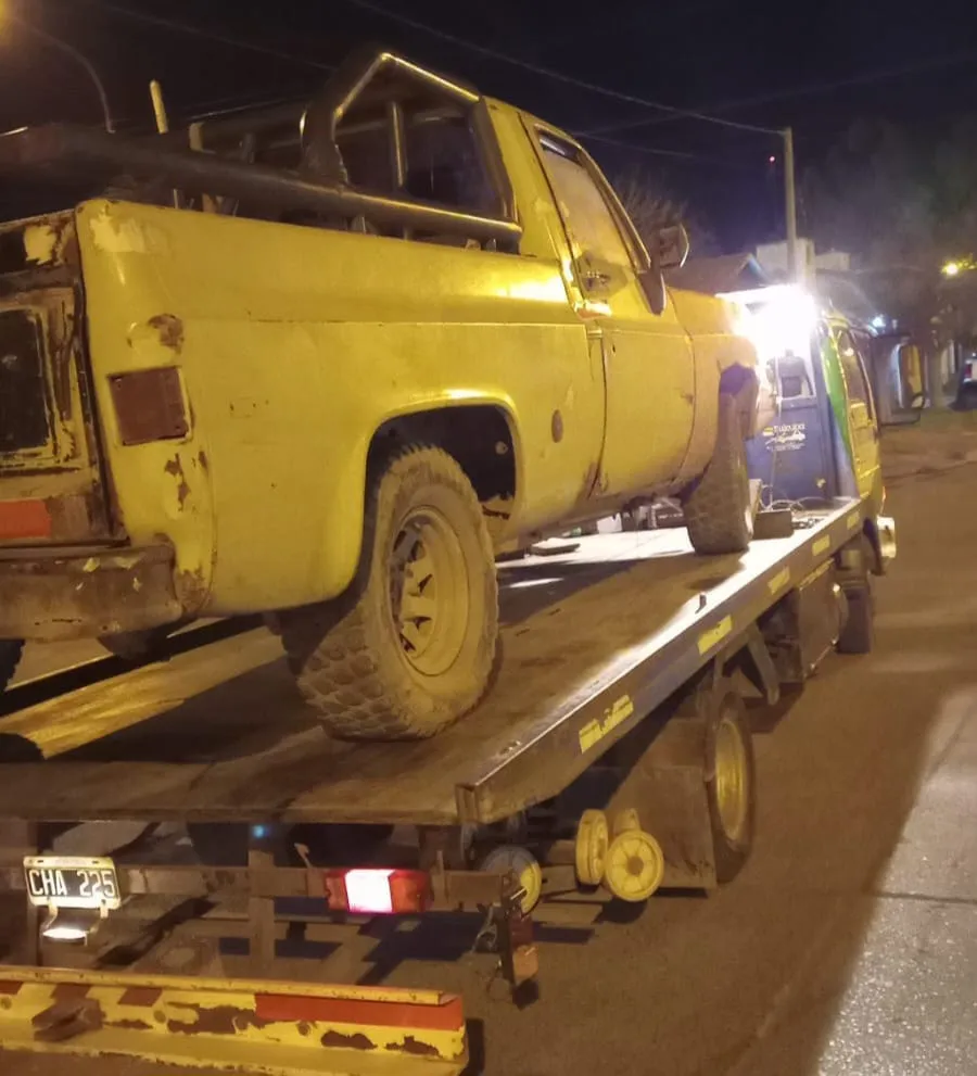 CAMIONETA SECUESTRADA EN VIEDMA