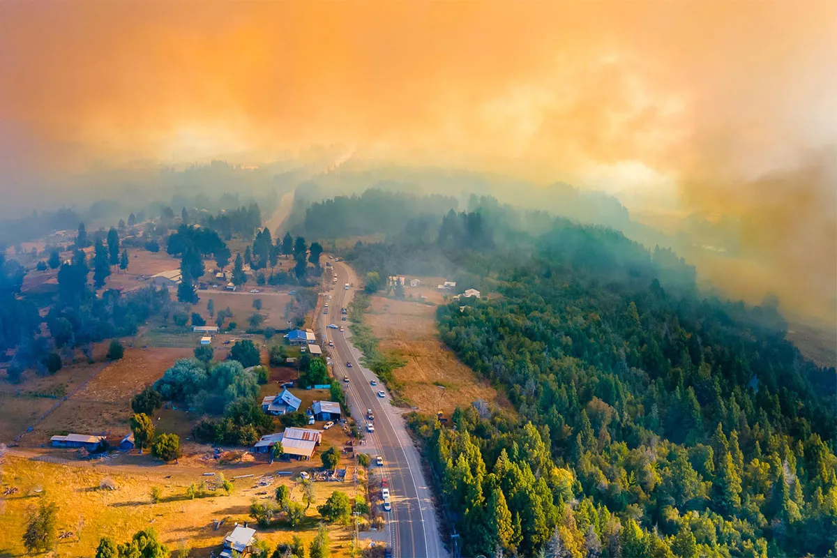 MALLIN AHOGADO, INCENDIOS