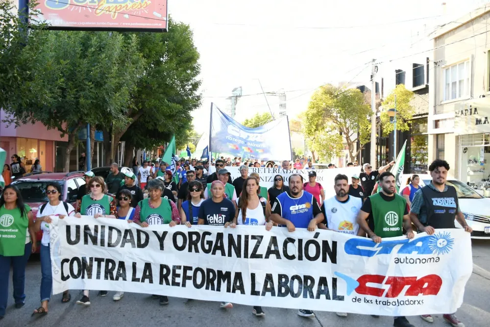 ATE MARCHA REFORMA LABORAL