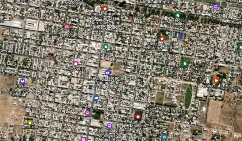 GENERAL ROCA, BARRIO QUINTU PANAL