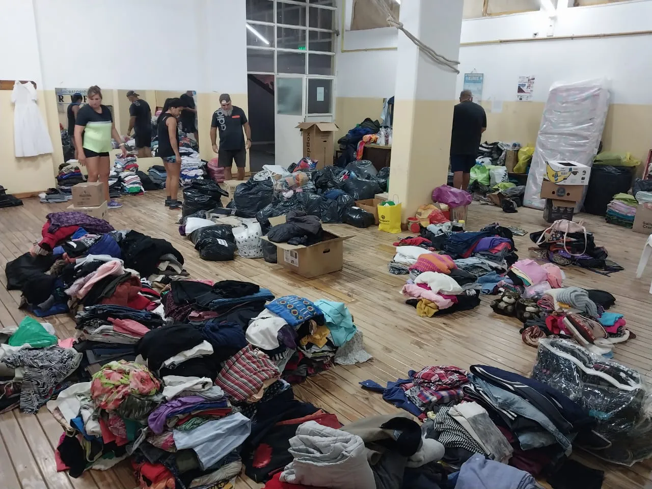 VIEDMA, EL BOLSON, INCENDIOS, DONACIONES