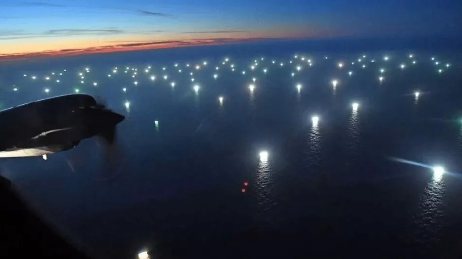 PESCA ILEGAL EN EL MAR ARGENTINO