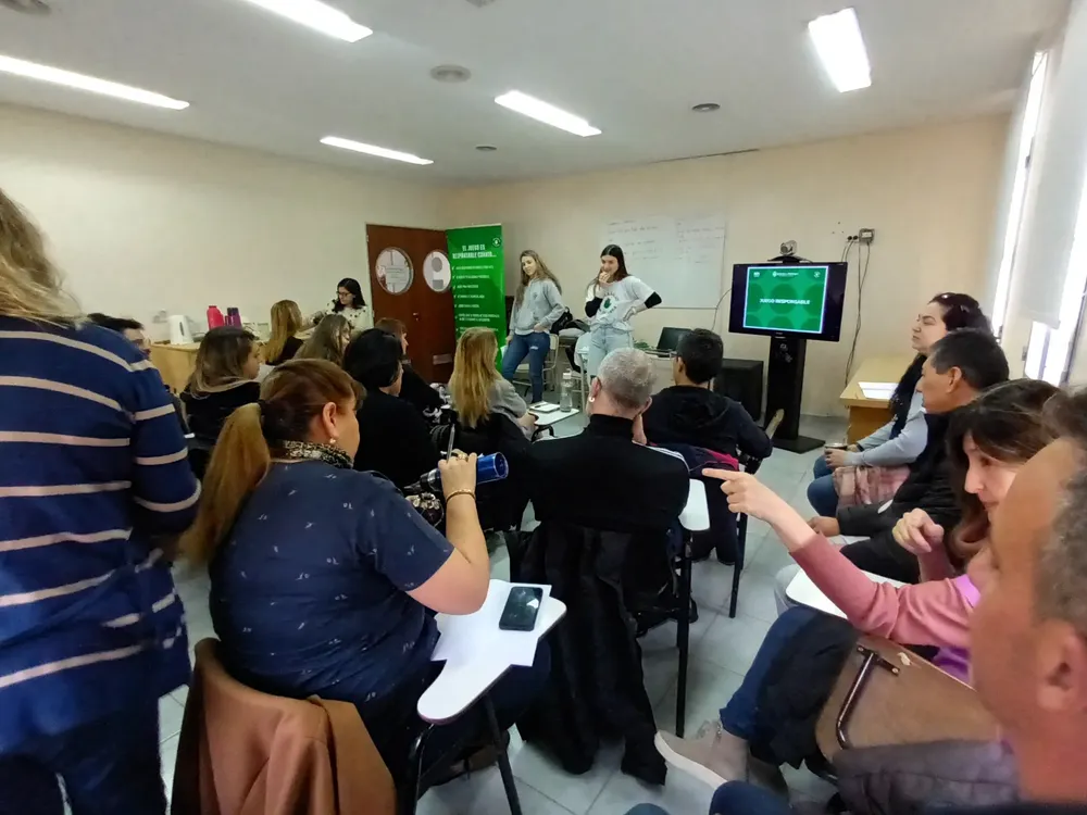 CAPACITACION EN EL HOSPITAL ZATTI