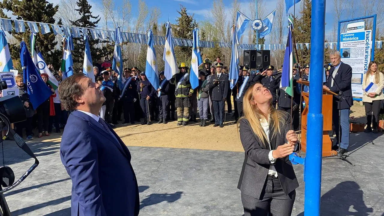 WERETILNECK Y MARÍA EMILIA SORIA EN EL ANIVERSARIO DE ROCA