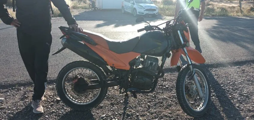 MOTO RECUPERADA EN VIEDMA