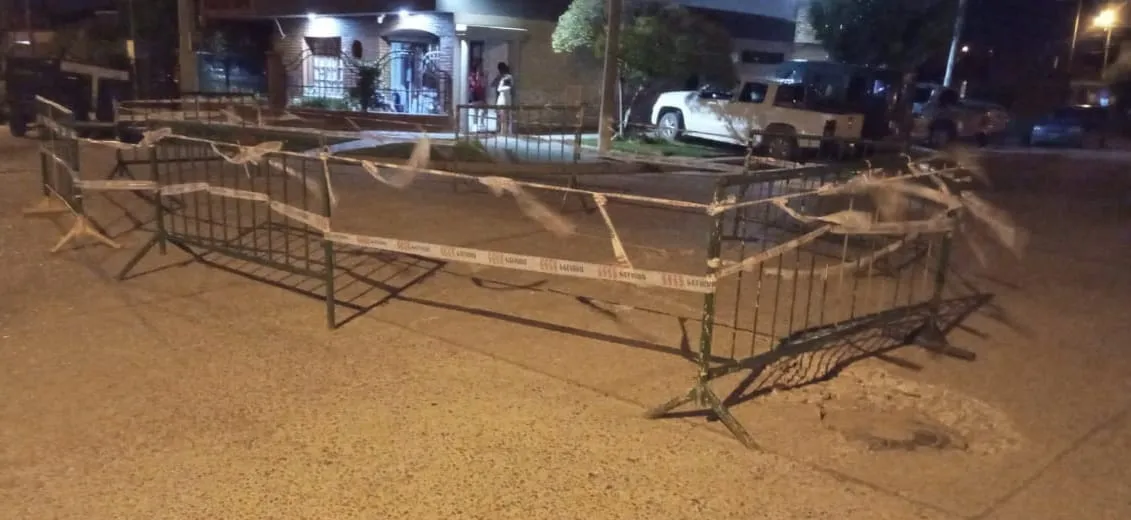 VIEDMA, BARRIO SANTA CLARA, PAVIMENTO