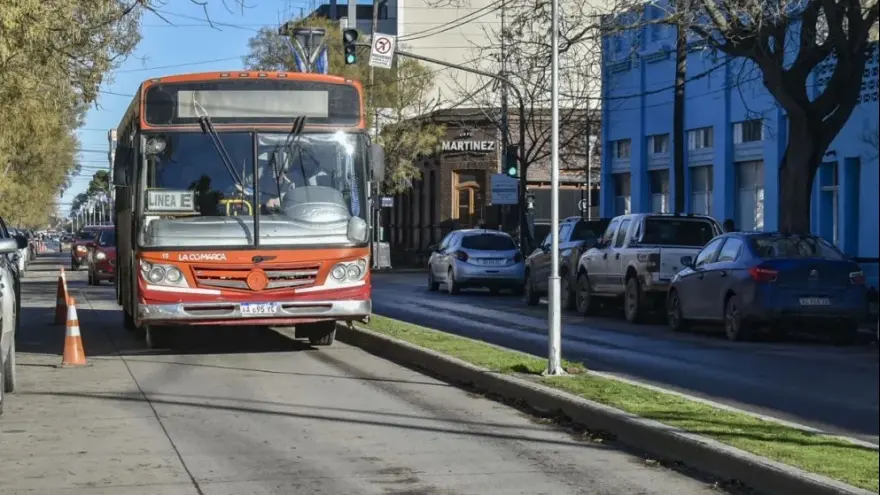 VIEDMA, CENTRO, TRANSITO, COLECTIVO